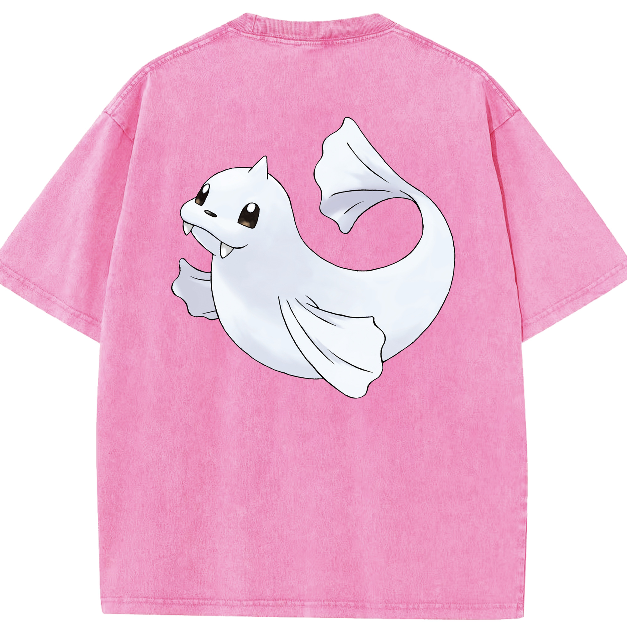 （画像用） ポケットモンスター Pokémon 綿100% ヴィンテージ風 半袖Tシャツ（背面プリント）